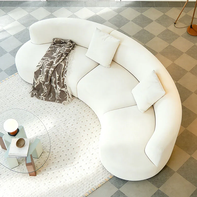 Nordic Puffs Living Room Sofas Futon Luxury Modern Floor Lounge Living Room Sofas Designer Lounge Muebles Lounge Suite Furniture