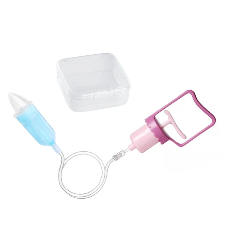 

Gentle & Effective Manual Nose Cleaner Convenient Handheld Nasal Aspirator set 1560