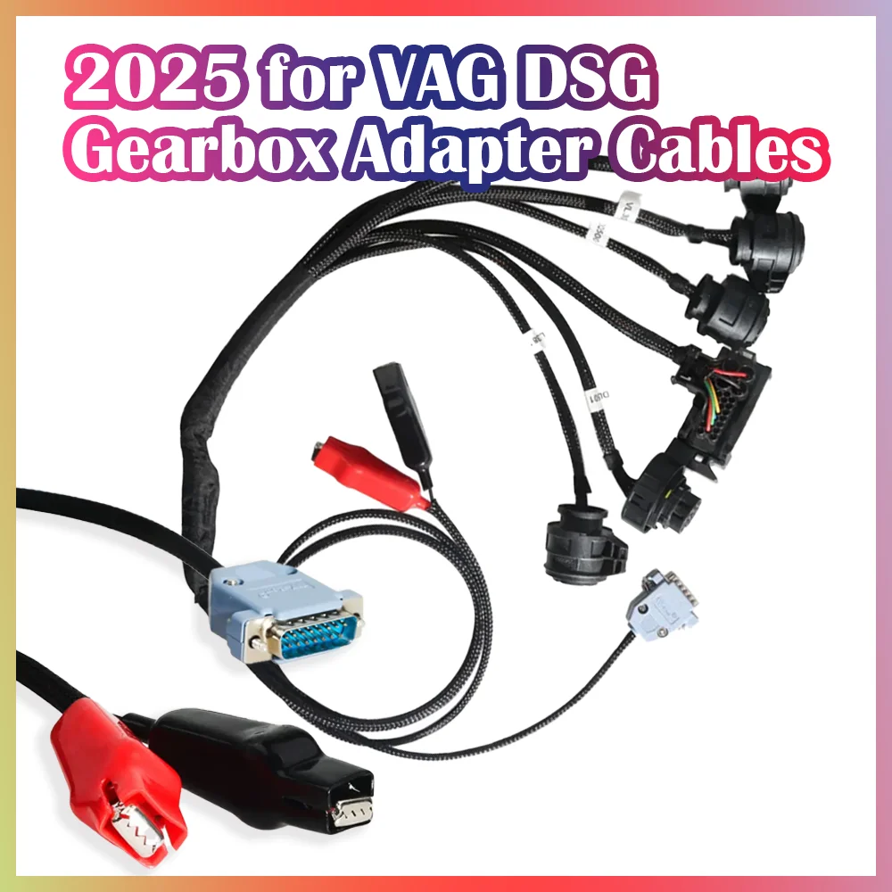 

For VAG DSG Gearbox Adapter Cables Read and Write Programmer Work for DQ250 DQ200 VL381 VL300 DQ500 DL501 work with ECU FLASH