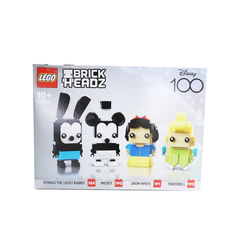 LEGO40622Disney 100th Celebration Mickey Mouse, Snow White, Tinkerbell & Oswald The Lucky Rabbit