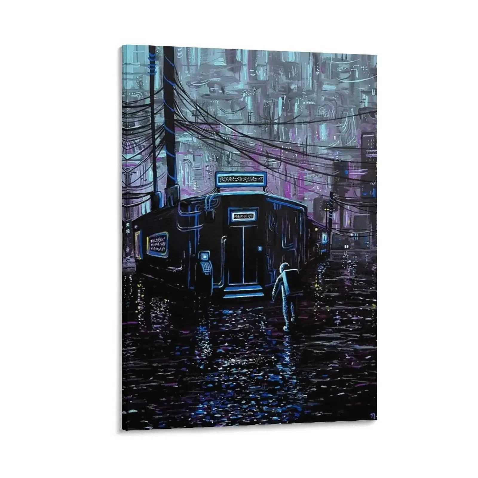 

Welcome To Mainframe #3 Canvas Painting fashion wall paintings anime room decor office decoration wall decoration painting