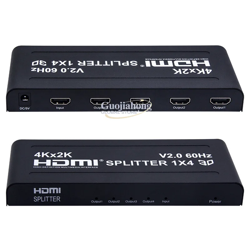 

Cross-border 2.0 ultra-high definition distributor Splitter 1x4 4K@60Hz