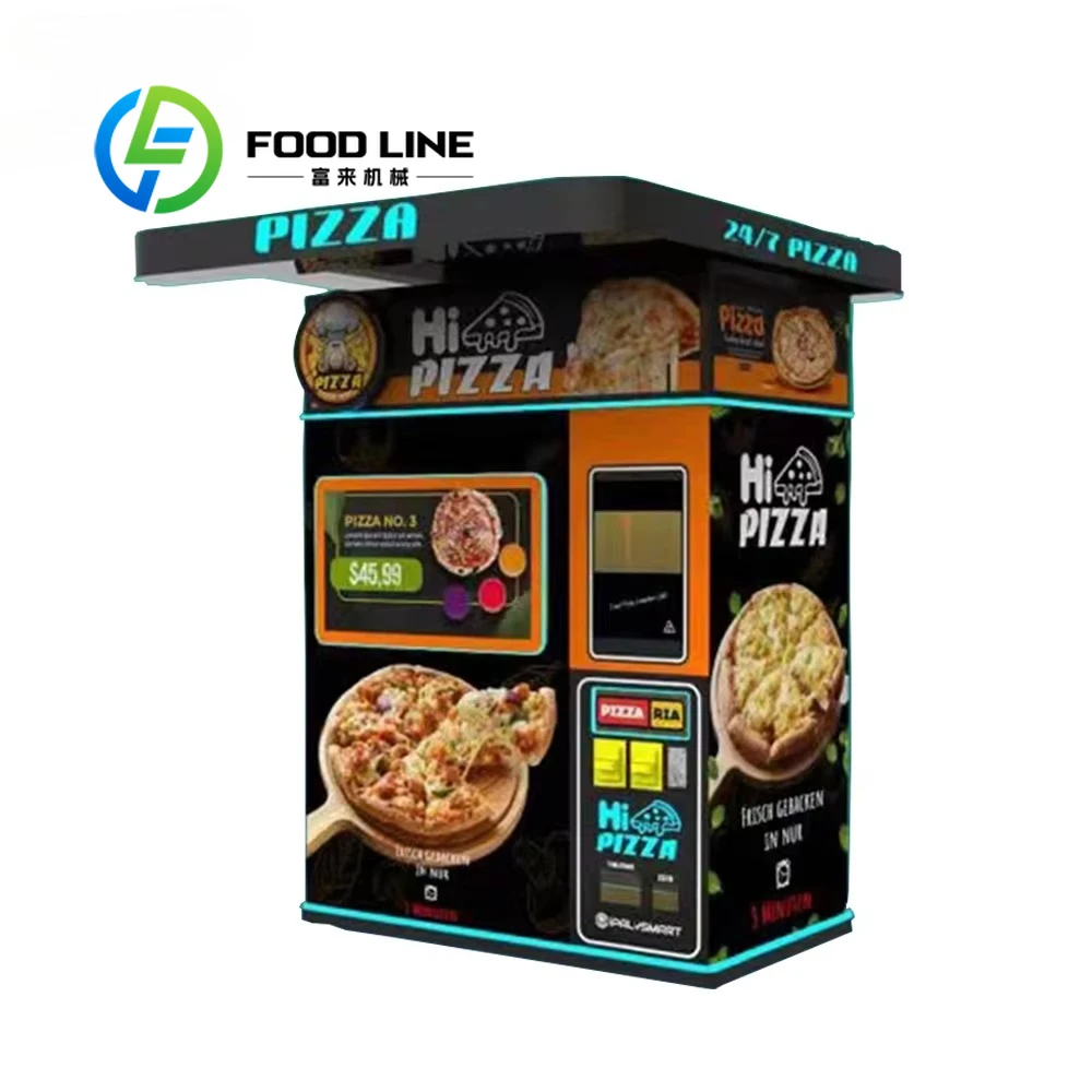 Fully Automatic Pizza Vending Machines for Business Sale