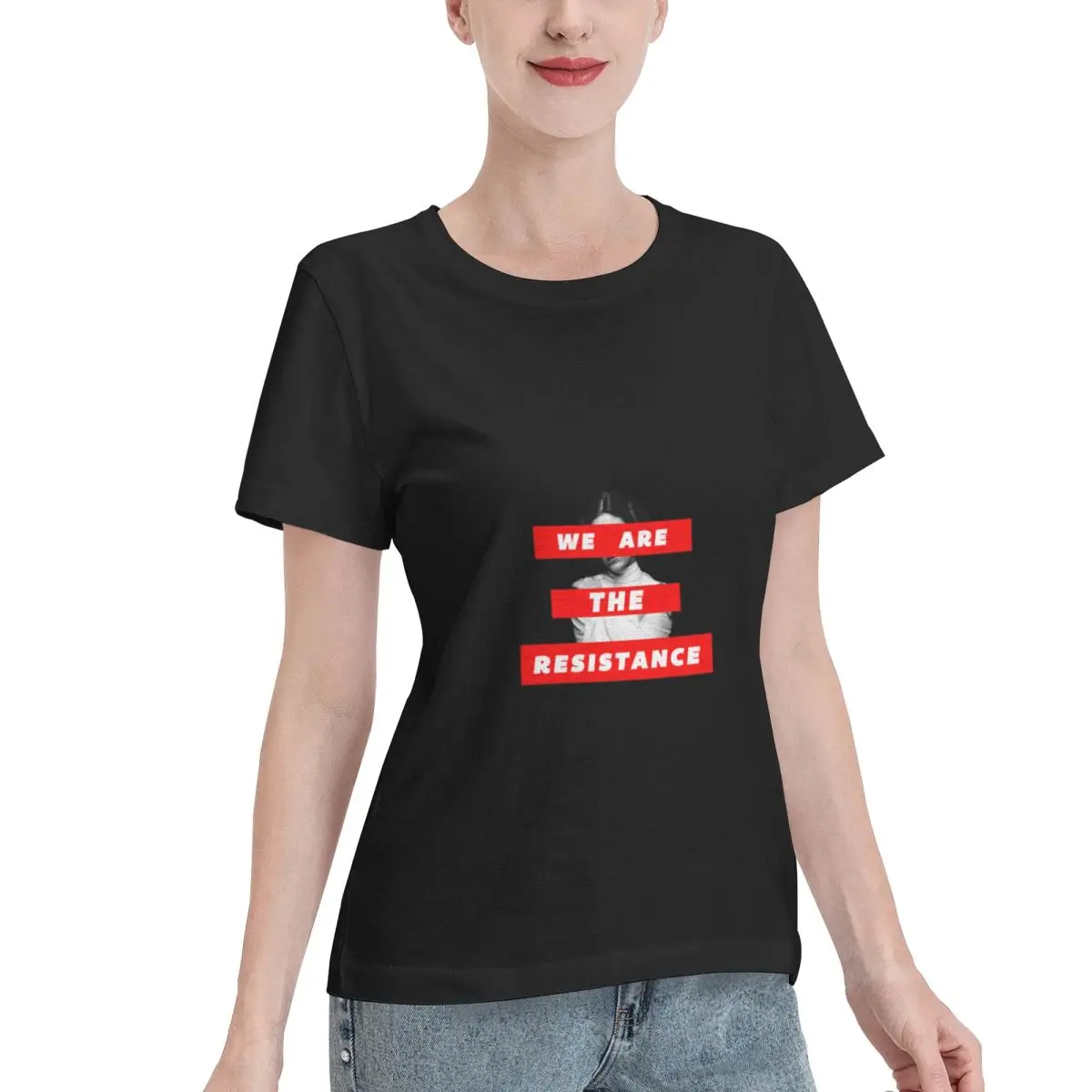 Must Have We Are The Resistance Part Deux Women's T-shirt Sweet Blank T Shirt