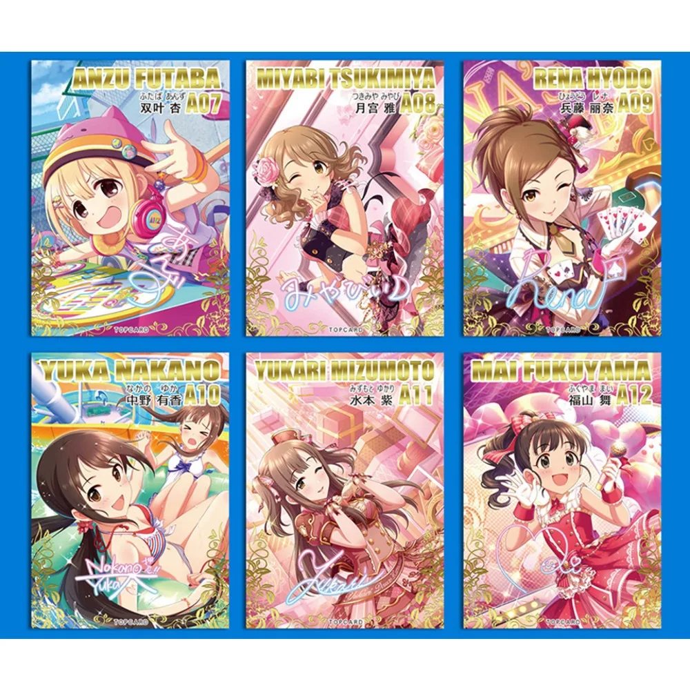 THE IDOLM@STER Collection Card For Children Cute And Attractive Girl Ichinose Shiki Mochida Arisa Limited Game Card Kids Gifts