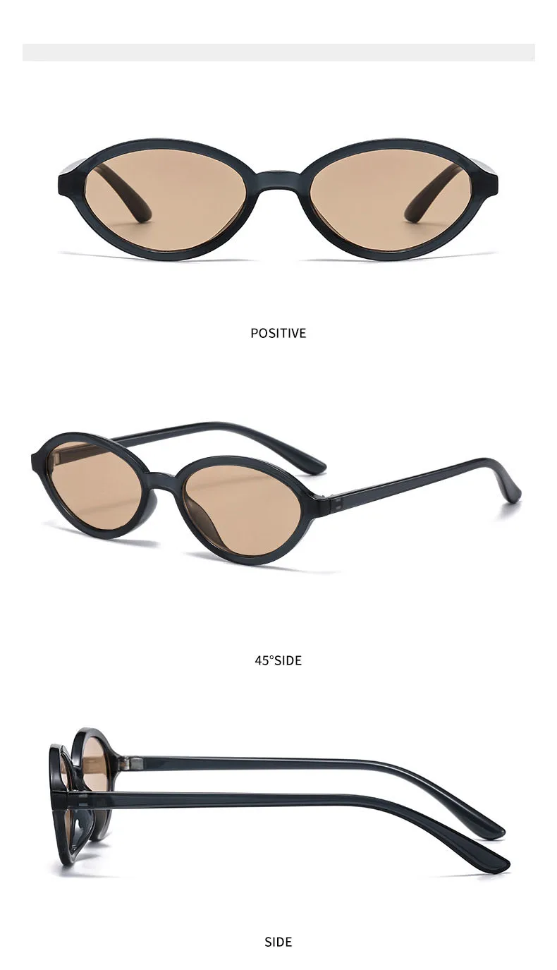 SO&EI Retro Kleine Cat Eye Sonnenbrille Frauen Marke Designer Männer Sonnenbrille UV400 – Detail 10
