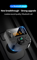 Car FM Transmitter Modulator Bluetooth 5.0 Car Kit With 3.1A Dual USB Charger Auto Audio MP3 Player Car FM Transmiter Handsfree