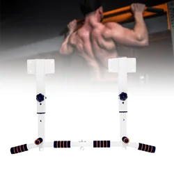 Chin up Bar Dip Station Attrezzatura per l'allenamento della forza Barra per trazioni Fitness portatile montata a parete per esercizi di allenamento per la pratica del corpo