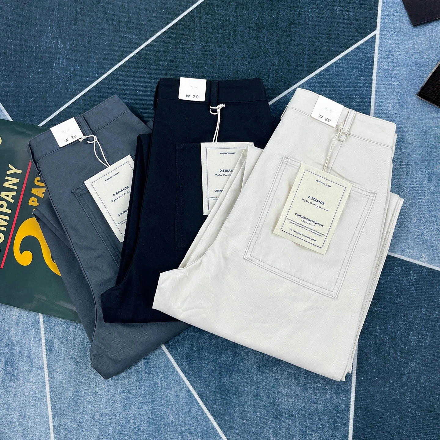 

Мужские повседневные брюки из 100% хлопка с микроборцовкой, осенние утолщенные прямые брюки в американском стиле ретро