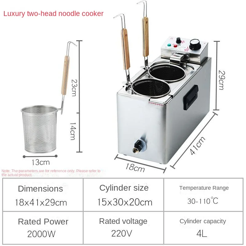 Cooking Stove Commercial Radio-style Cooking Pot Soup Noodle Stove Stand Dumpling Pot Spicy Hot Risotto Stove