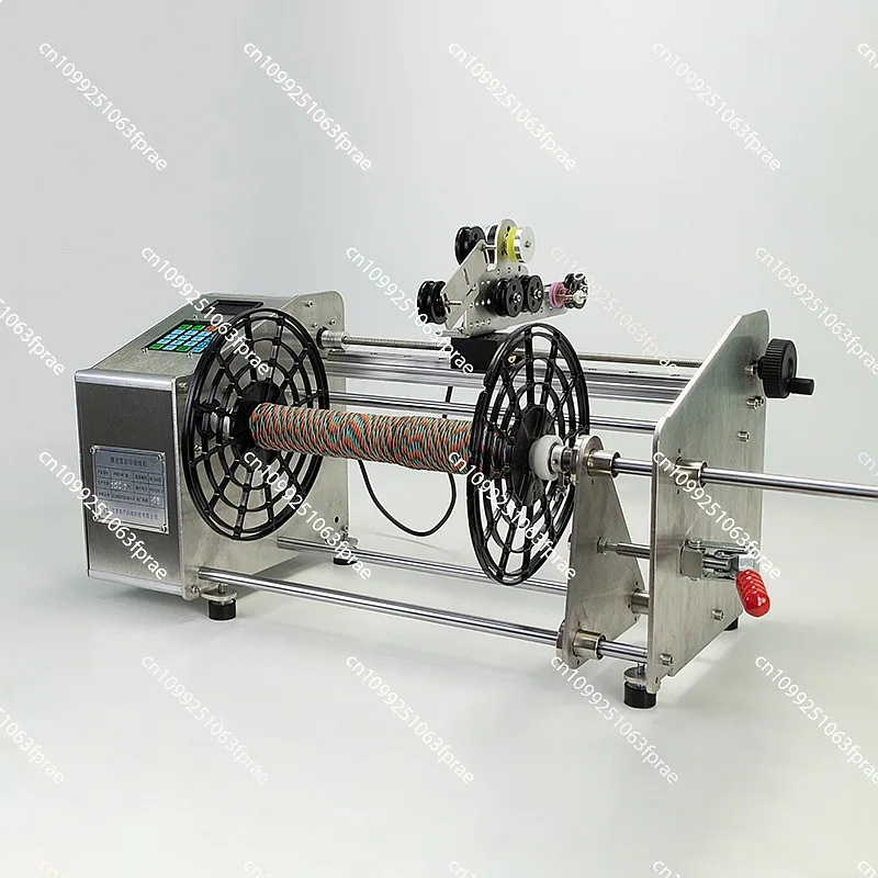 Enameled Wire Cable Elastic Wire Flat Wire Parallel Winding Machine Accurate Meter Counting Automatic Coil Winder