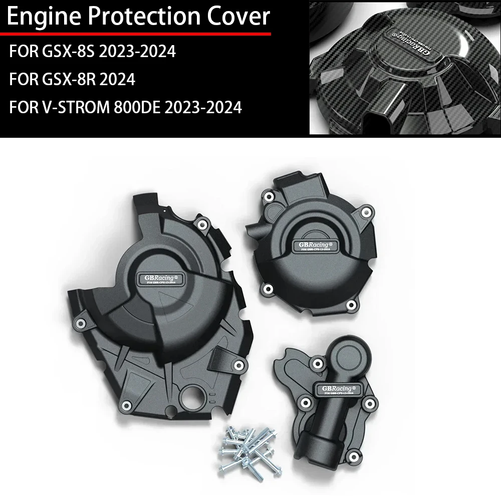 

For Suzuki GSX-8S M3-M4 V-STROM 800DE GSX-8R M4 Motorcycle Engine Clutch Cover Protection 2023-2024