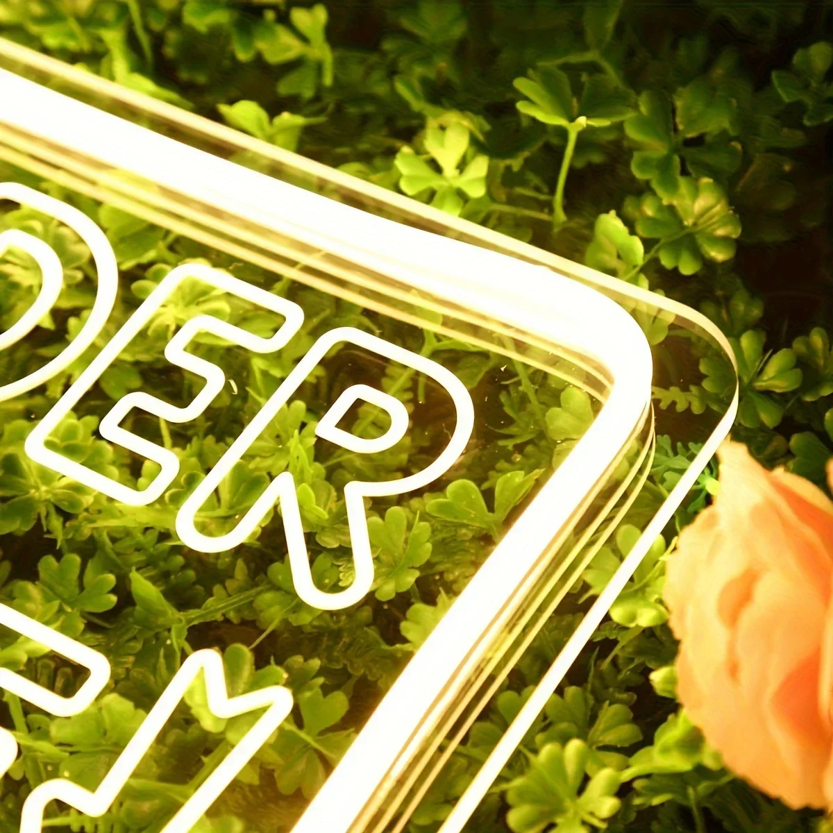 لافتة نيون لتزيين الجدران ، لافتة للمتاجر ، سوبر ماركت ، أضواء ليد ، زينة أبواب ، حامل فحص ، إكسسوارات أعمال