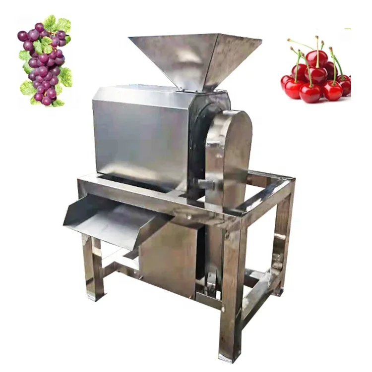 Industrial Fruit Puree Machine Guava Pulper Mango Destoner Mango Pulp Peeling Juice Making Machine