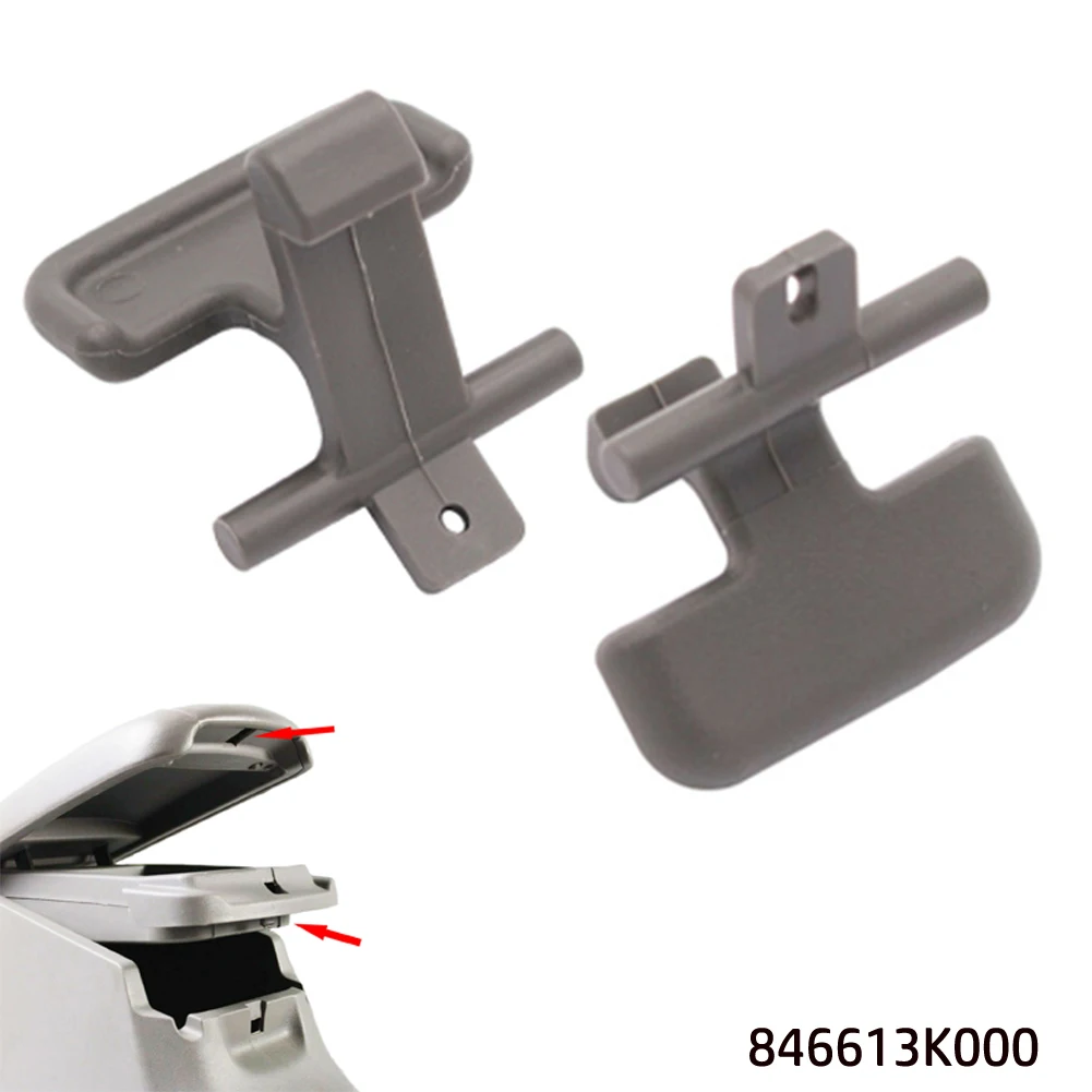 2Pcs Center Console Armrest Upper & Lower Latch Clip For Hyundai Sonata 2009 2010 VV 846613K000 84662-3K000 Interior Accessories