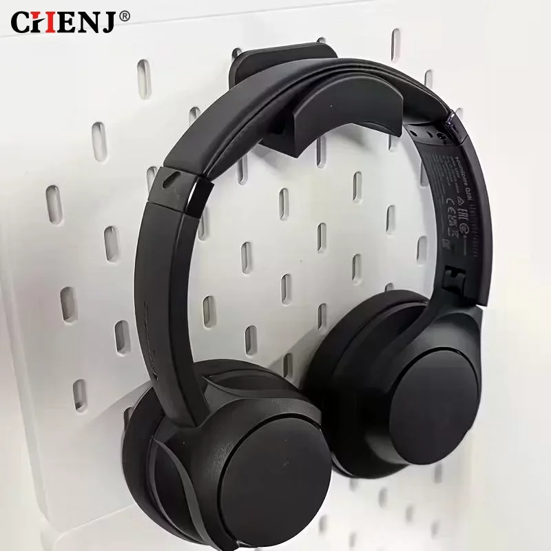 Picture 4: 1/2Pcs Multi-Functional Headset Display Stand Wall Mount Headphone Hanger Universal Hanging Brasket Storage Hooks