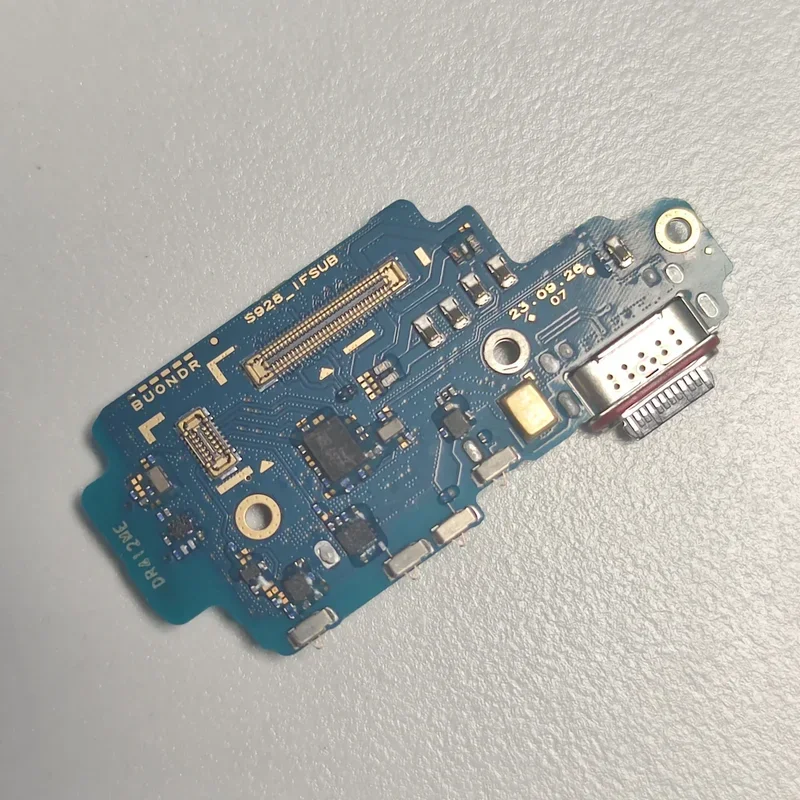 Charging Board Flex Cable For Samsung Galaxy S24 Ultra 5G SM-S928B USB Charge Port Jack Dock Connector