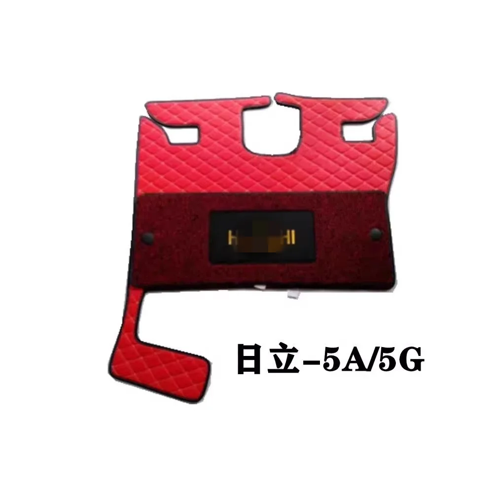 Hitachi Excavator Cabin Interior Foot Mats for 60/70/200/210/240/300/360-6-3-5A-5G Durable Rubber Mats