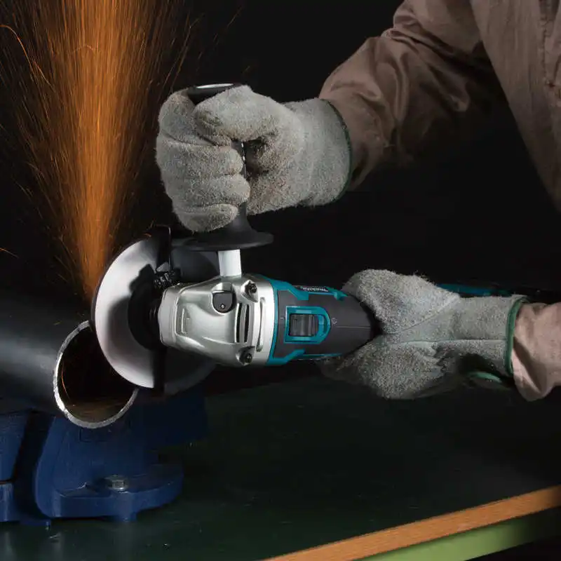 Imagem -06 - Makita Dga504 18v Ângulo Moedor sem Escova sem Fio 125 mm Corte Moedor Faça Você Mesmo Máquina de Corte Ferramenta só