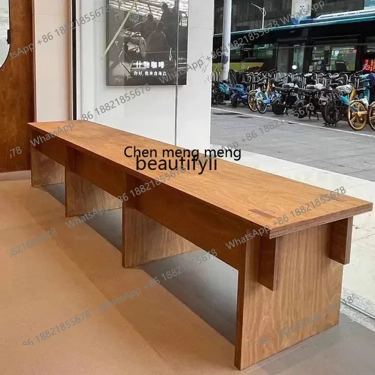 

zxClothing shop coffee shop rest bench dining milk tea shop rest waiting chair designer homestay shoe test bench