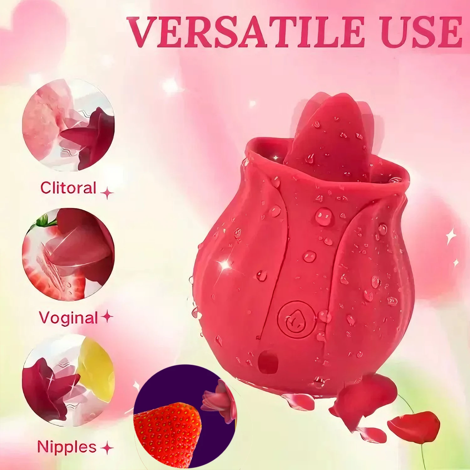 Rose Silicone Vibrator Flexibl - огляд і ціна Renewable Energy Game