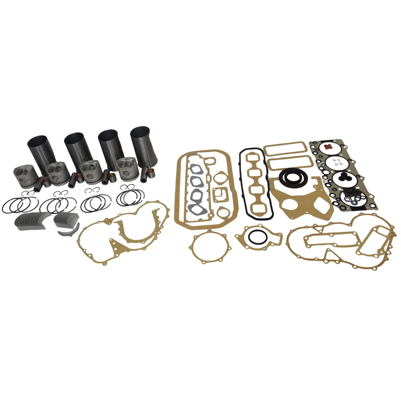 

Overhaul Rebuild Kit For Isuzu 4BD1T 4BD1 3.9L Hitachi Excavator ISUZU NPR NQR (Piston height 98mm)
