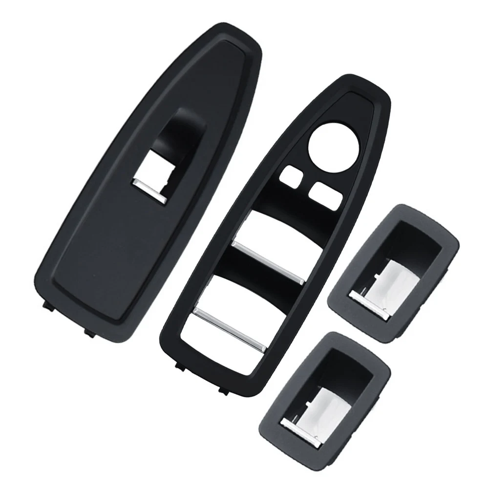 Black ABS Regulator Button Cover Trim For For BMW For F20 For F30 For F31 For F34 For F35 For F36 For X1 For F48 F49 X2 F39 Left