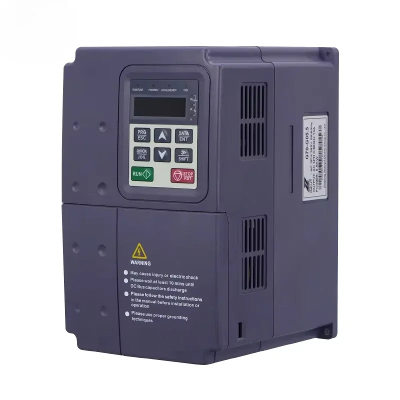 High Tech VFD 220v Single Phase 380v Three Phase Output Inverter 7.5KW 11KW 15KW Variable Frequency Drive