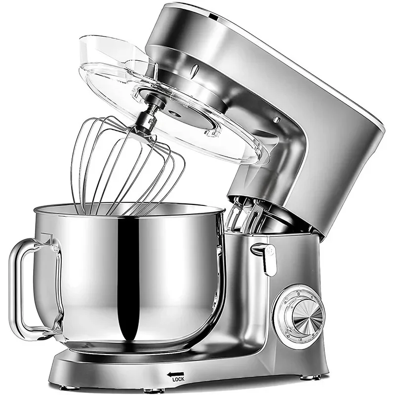 Stand Mixer Professional Kitchen Aid Food Blender Cream Whisk Cake Dough Mixers With Bowl Metal Gear Chef Machine