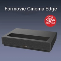 Formovie Cinema Edge GTV Global Version Beamer 4K UHD Home Theater 2100 ISO Lumens Smart Short Throw Laser Projector 2024 Newest