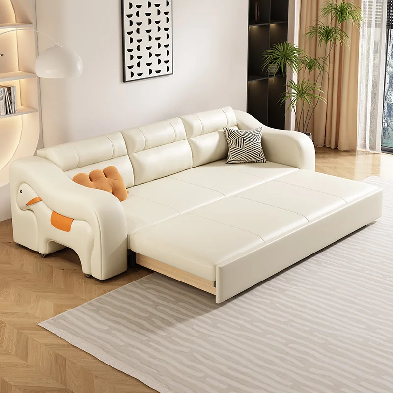 Cat scratching skin, sofa bed, dual-use, integrated, foldable, double, small apartment, living room, bedroom, multi-function