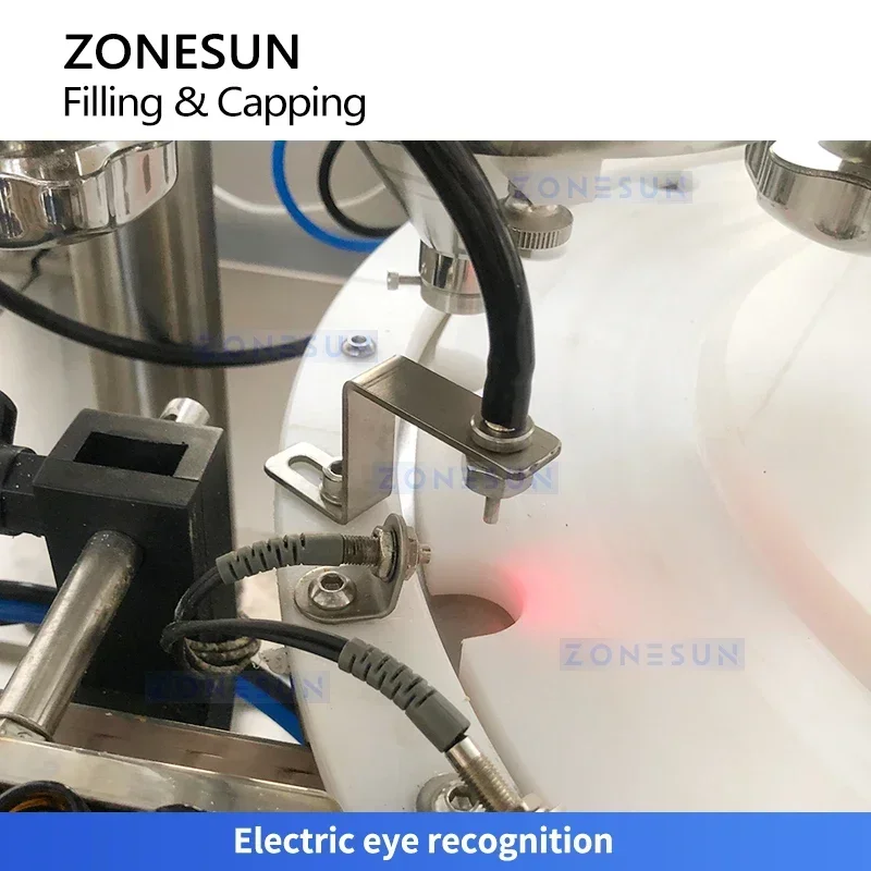 ZONESUN ZS-FJFC2 Macchina automatica per il riempimento e il tappo dei fiale in polvere per bottiglie di laboratorio e farmaceutici