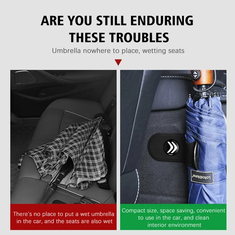 Car Sticker Multifunctional Car Umbrella Holder Fastener Hook Accessories For Citroen Grand Berlingo Jumper Celysee Xsara Picass - view 5