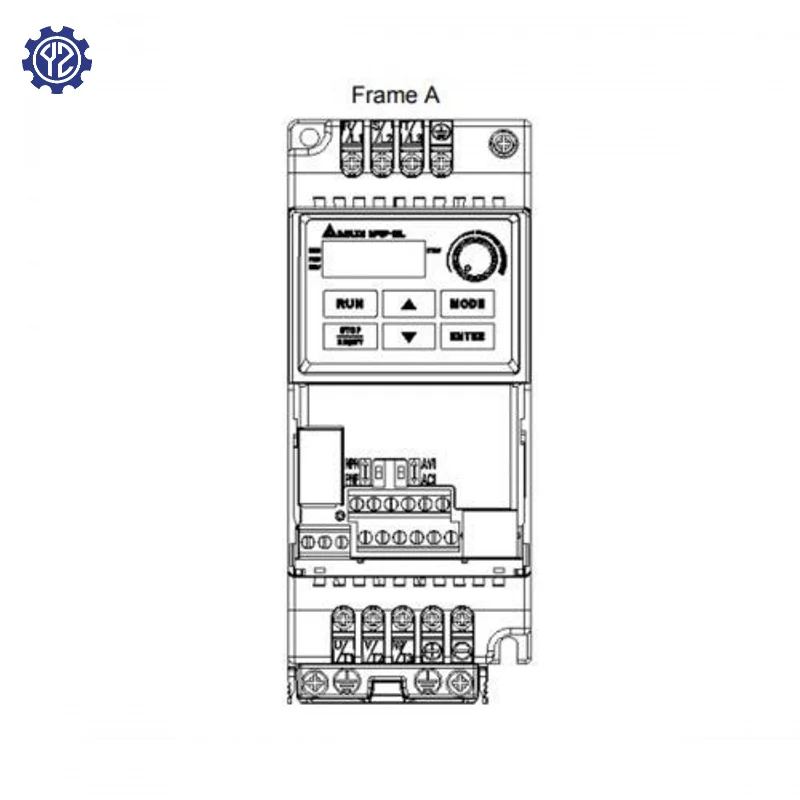 เดลต้า VFD-EL ชุด VFD007EL21A ไดรฟ์1HP 0.75KW 230V