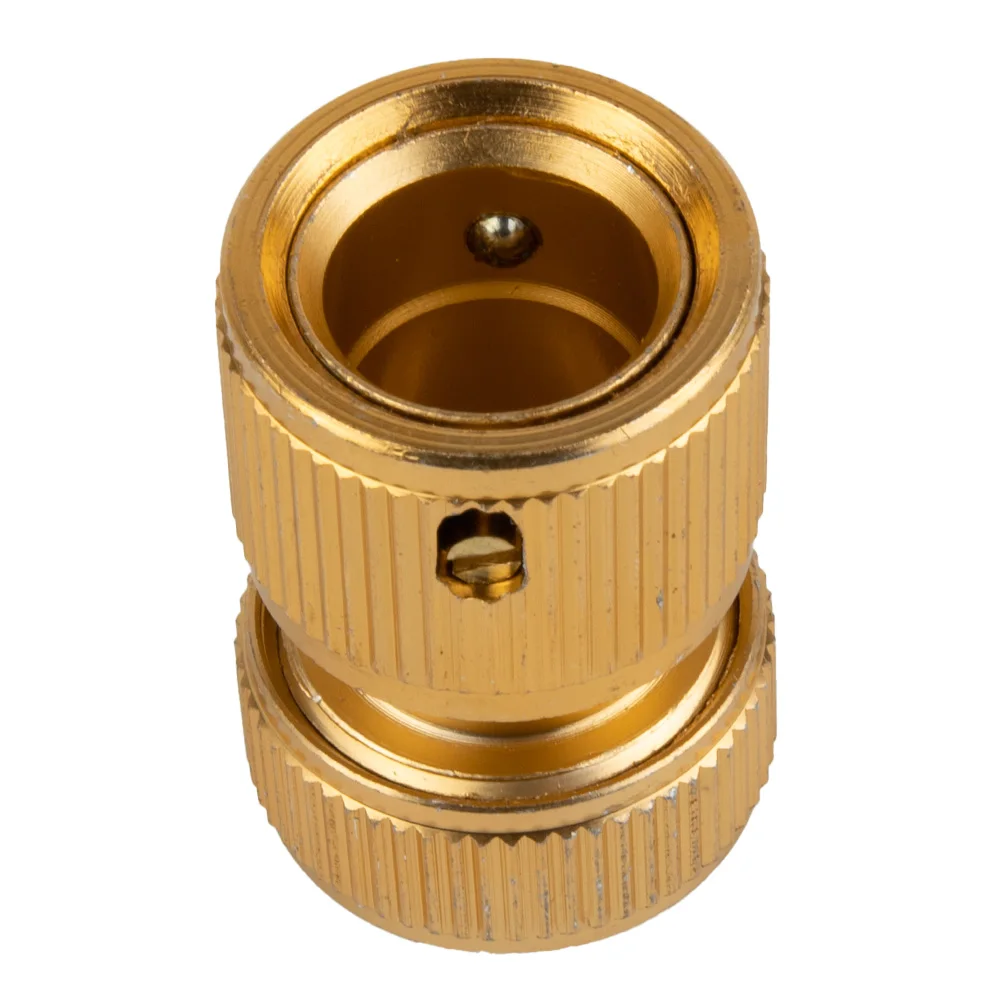 1/2 Garden Courtyard Hose Quick Connect Watering Pipe Tap Adaptor Fitting Brass Female And Male Connector