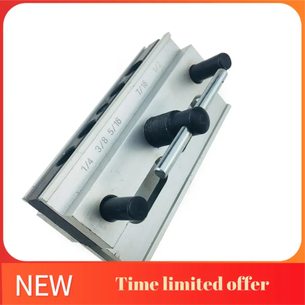 

ABHU Doweling Jig Self Centering Round Wood Dowel Tool Clamp Tool Precise Drilling