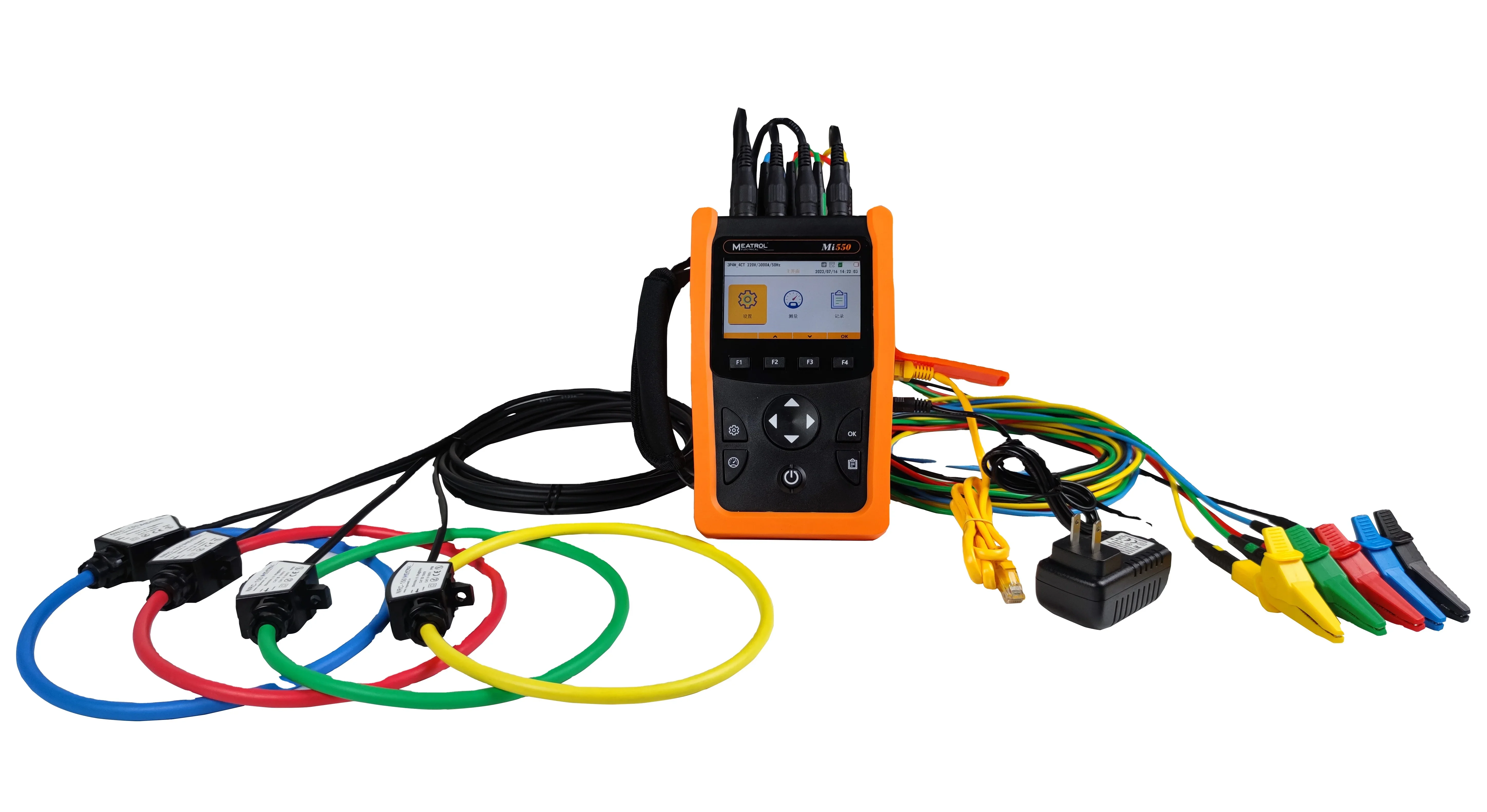 Handheld Energy Analyzer MEATROL Mi550 Electrical Network Analyzer Power Quality Analyzer