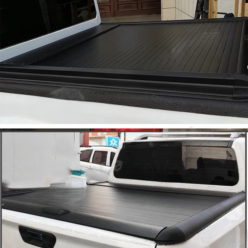 Auto Parts Electric Roller Shutter Tail Box Tonneau Cover For Tacoma Tundra Hilux Pickup view 2