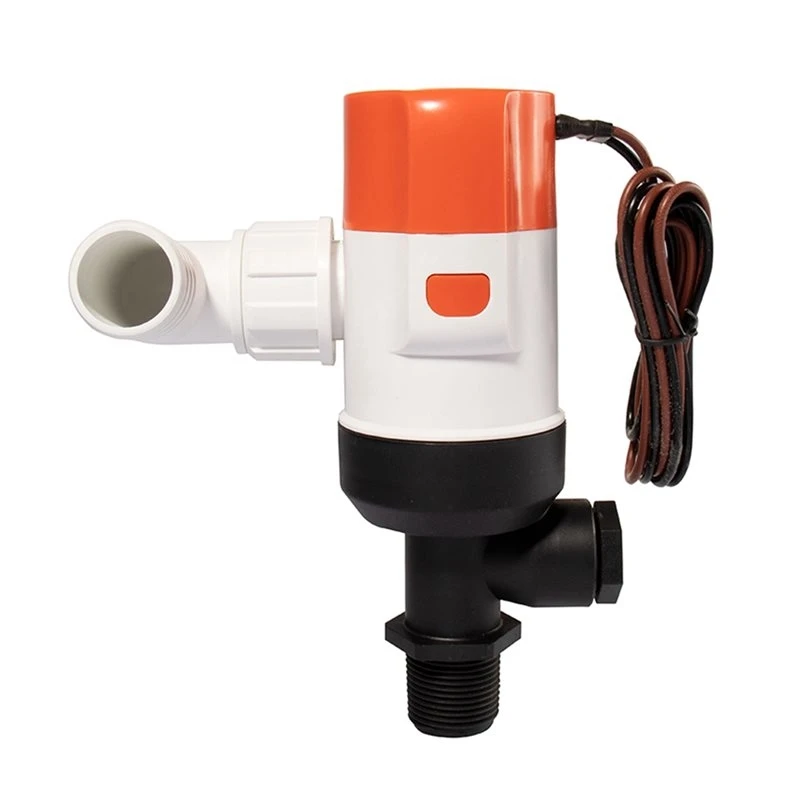 NEWABSV Premium 1100 GPH Boat Marine Livewell Baitwell Pump 405FC 12V, High Performance, Durable