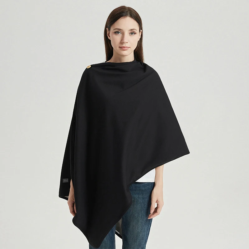 

Lining Blanket 50% Silver Fiber Radiation Shielding Cloak Security Anti-radiation Blanket Cloak 185*75cm Emf Protection Shawl