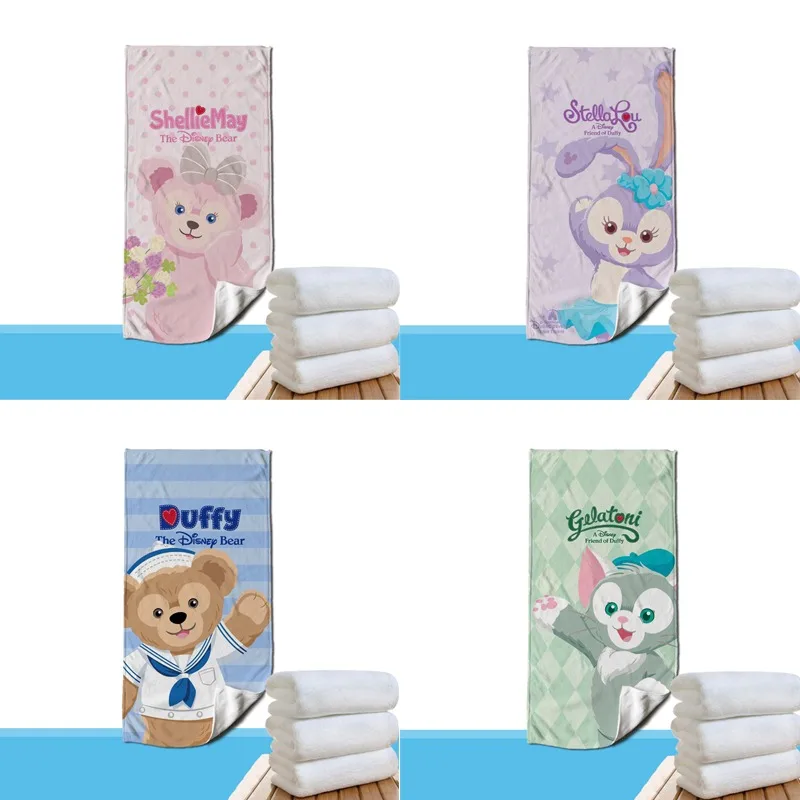 New LinaBell StellaLou CookieAnn Gelatoni ShellieMay high-looking and cute Disney cartoon sports fitness running special towel