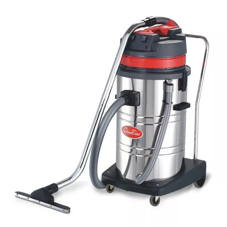 Wholesale Professional 2400W-3200W Industrial Vacuum Cleaner 80L Wet Dry Canister 3-Motor Cyclone Technology Hotels Garages Cars