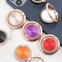 Finger Ring Mobile Phone Holder Stand 360 Degree Foldable Magnet Metal Hand Band Bracket Portable Phone Accessories Cable holder