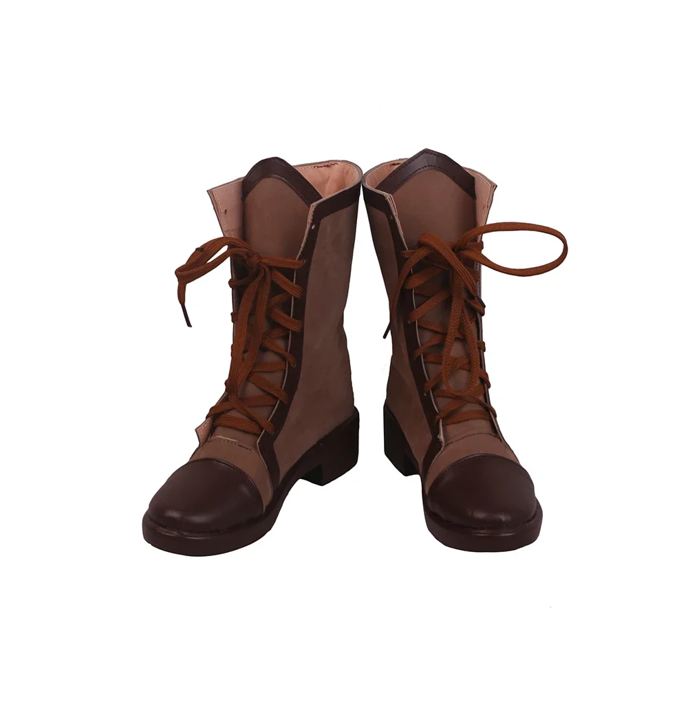 Buty Yuziki Cosplay Sengoku Night Blood Yuziki Cosplay Buty Brązowe buty wykonane na zamówienie dla mężczyzn i kobiet