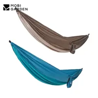 MOBI GARDEN Camping Swaying 600g Outdoor Hammock Portable 1-2 Persons Leisure Swing Anti-Rollover Forest Swing 200kg Bearing Bed