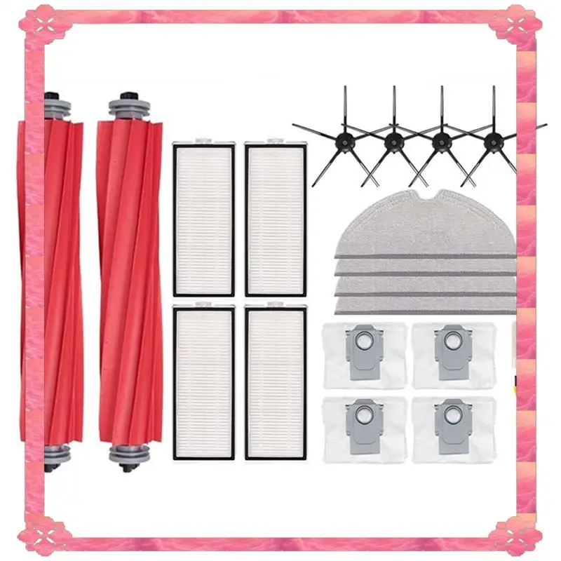 24-Hour Delivery Spare Parts Main Side Brush Hepa Filter Mop Cloth Dust Bag For Xiaomi Roborock Q7 Max,Q7 Max+,Q7 Plus,T8 Vacuum