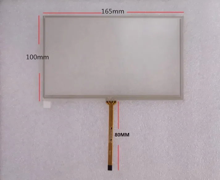 

Free Shipping New 7.0" Inch 4 Lines Sensor Touch Screen Digitizer Fit for Car Radio Player 7010B 7018B 7018V 165*100
