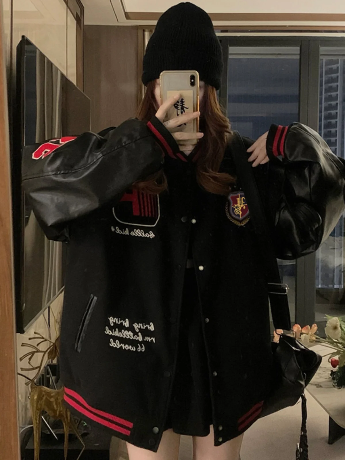 

Baseball Jackets Nylon Womens Summer Antistatic Textured Mesh Splicing Lightweight Flaps Streetwears Casual Stretch Womans Retro