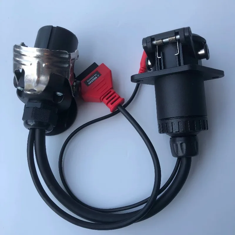 New for And for Other Truck Vehicles Adapter Cable EBS ISO 7638 OBD2 Trailer Diagnostic
