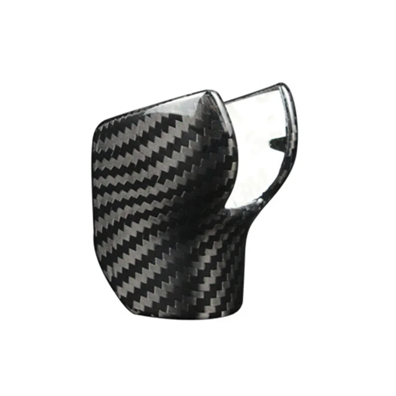 

For Vw Passat T-Cross Polo Tayron Tacakuay Compatible Dry Real Carbon Fiber Car Shift Knob Trim Gear Shift Knob Cover Tacqua